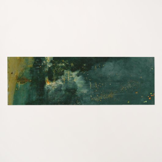 James Whistler - Nocturne in Black en Gold Yogamat (Achterkant (horizontaal))