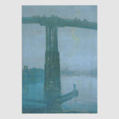 James Whistler - Nocturne, Old Battersea Bridge Tissuepapier