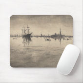 James Whistler - Nocturne, uit Venetië Muismat (Met muis)