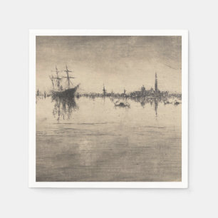 James Whistler - Nocturne, uit Venetië Servet