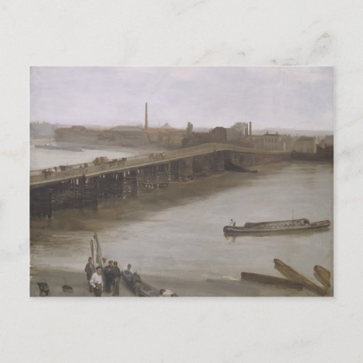 James Whistler - Old Battersea Bridge Briefkaart (Voorkant)