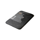 James Whistler - Portret van de moeder van de kuns Badmat (Gekanteld)