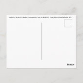 James Whistler - Portret van de moeder van de kuns Briefkaart (Achterkant)