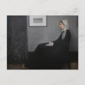 James Whistler - Portret van de moeder van de kuns Briefkaart (Voorkant)