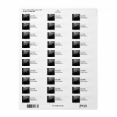 James Whistler - Portret van de moeder van de kuns Etiket (Full Sheet)