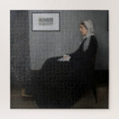 James Whistler - Portret van de Moeder van de Kuns Legpuzzel (Verticaal)