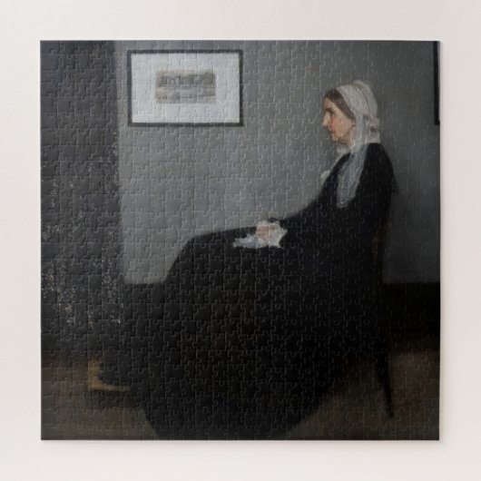 James Whistler - Portret van de Moeder van de Kuns Legpuzzel (Verticaal)