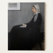 James Whistler - Portret van de moeder van de kuns Planner (Achterkant)