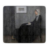 James Whistler - Portret van de moeder van de kuns Snijplank (Voorkant)