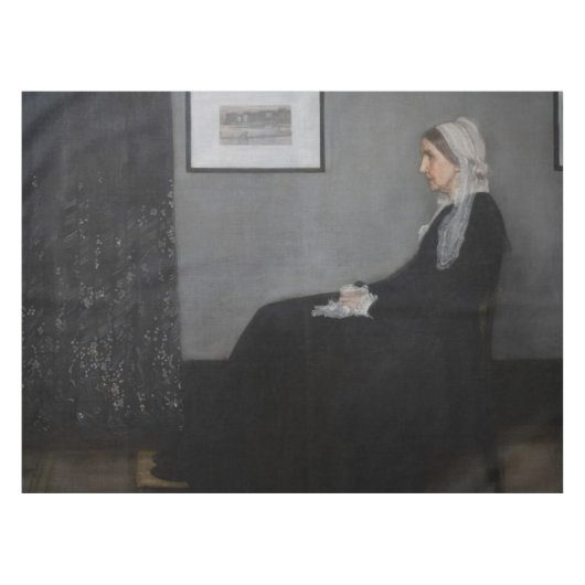 James Whistler - Portret van de moeder van de kuns Tafelkleed (Voorkant (Horizontaal))