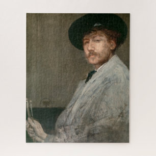 James Whistler - Portret van de schilder Legpuzzel