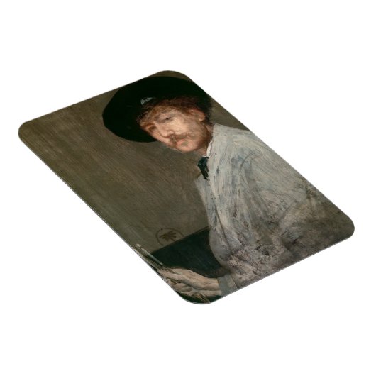 James Whistler - Portret van de schilder Magneet (Rechterzijde)