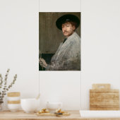 James Whistler - Portret van de schilder Poster (Keuken)