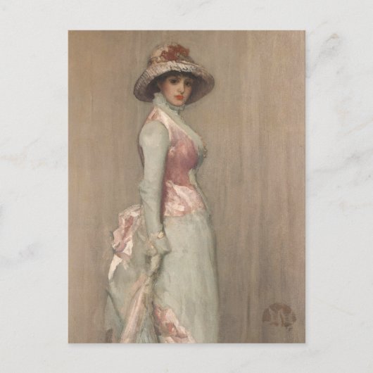 James Whistler - Portret van Lady Meux Briefkaart (Voorkant)