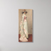 James Whistler - Portret van Lady Meux Canvas Afdruk (Voorkant)