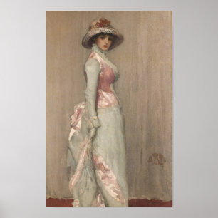 James Whistler - Portret van Lady Meux Poster