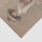 James Whistler - Portret van Lady Meux Tissuepapier (Detail)