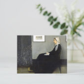 JAMES WHISTLER - Regeling in grijs en zwart Briefkaart (Staand voorkant)