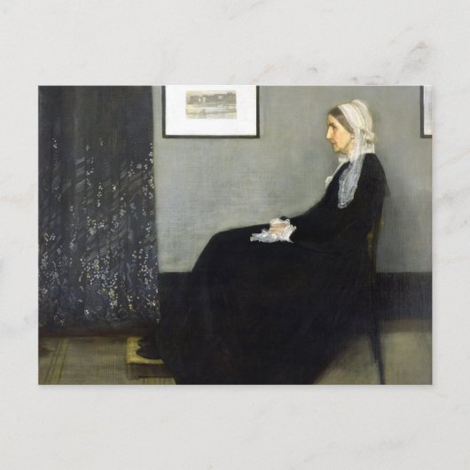 JAMES WHISTLER - Regeling in grijs en zwart Briefkaart (Voorkant)