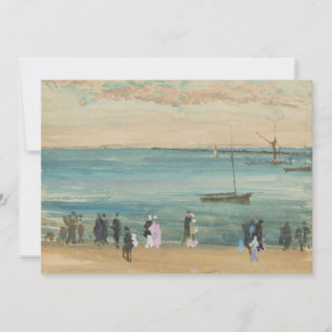 James Whistler - Southend Pier Bedankkaart