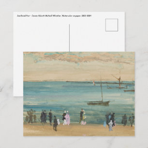 James Whistler - Southend Pier Briefkaart