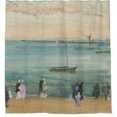 James Whistler - Southend Pier Douchegordijn (Voorkant)