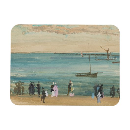 James Whistler - Southend Pier Magneet (Horizontaal)
