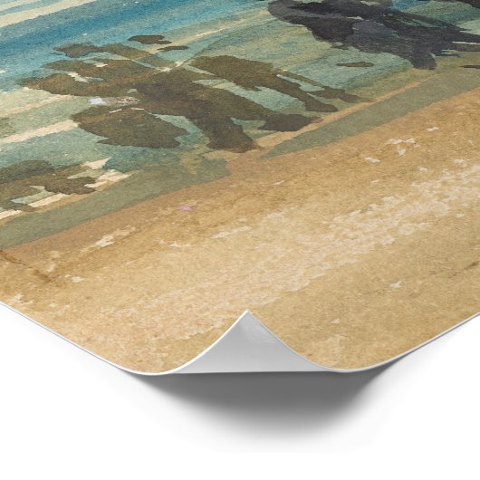 James Whistler - Southend Pier Poster (Hoek)