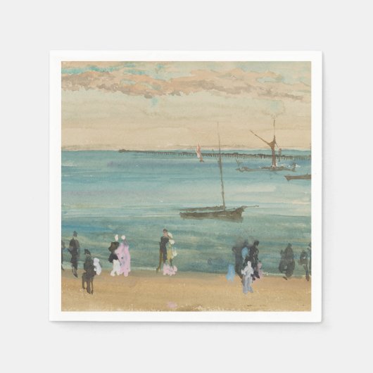 James Whistler - Southend Pier Servet (Voorkant)