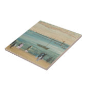 James Whistler - Southend Pier Tegeltje (Zijkant)