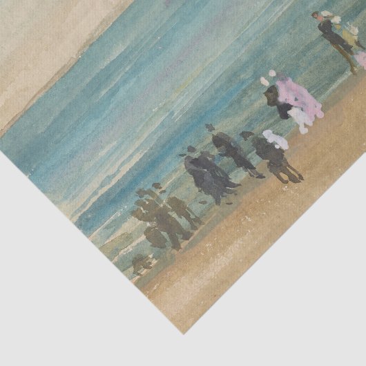 James Whistler - Southend Pier Tissuepapier (Detail)