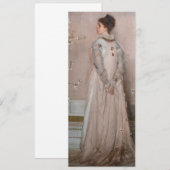 James Whistler - Symfonie in Flesh Color and Pink Kaart (Voorkant / Achterkant)