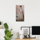 James Whistler - Symfonie in Flesh Color and Pink Poster (Thuiskantoor)