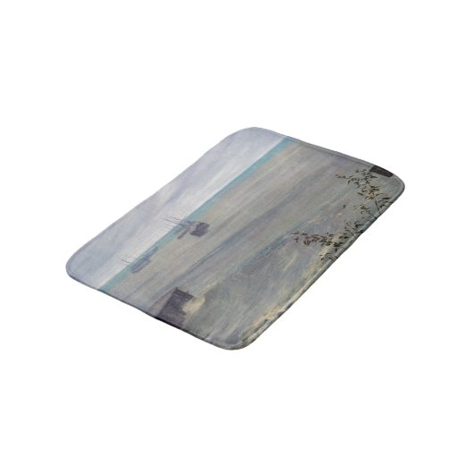 James Whistler - Symfonie in grijs en groen Badmat (Gekanteld)