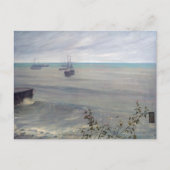 James Whistler - Symfonie in grijs en groen Briefkaart (Voorkant)