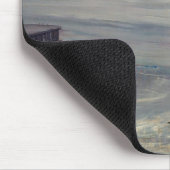 James Whistler - Symfonie in grijs en groen Muismat (Hoek)