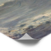 James Whistler - Symfonie in grijs en groen Poster (Hoek)