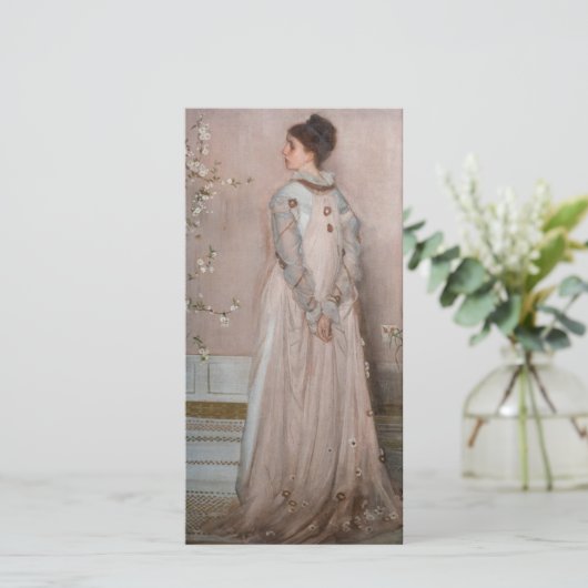 James Whistler - Symfonie in Vleeskleur en Roze (Staand voorkant)