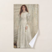 James Whistler - Symfonie in White No. 1 Bad Handdoek (Handdoek)