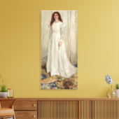 James Whistler - Symfonie in White No. 1 Canvas Afdruk (Insitu (Woonkamer))