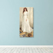 James Whistler - Symfonie in White No. 1 Canvas Afdruk (Insitu (Houten vloer))