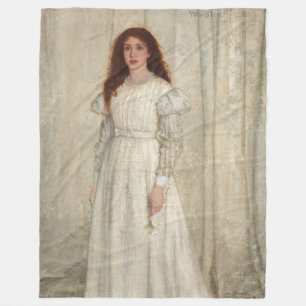 James Whistler - Symfonie in White No. 1 Fleece Deken