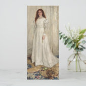 James Whistler - Symfonie in White No. 1 Kaart (Staand voorkant)