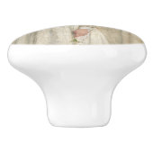 James Whistler - Symfonie in White No. 1 Keramische Knop (Zijkant)