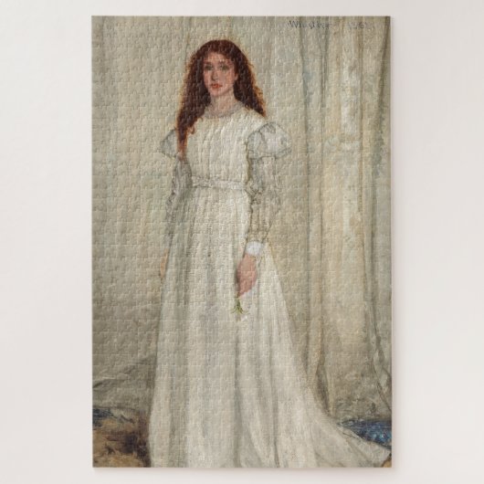 James Whistler - Symfonie in White No. 1 Legpuzzel (Verticaal)