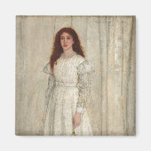 James Whistler - Symfonie in White No. 1 Magneet (Voorkant)