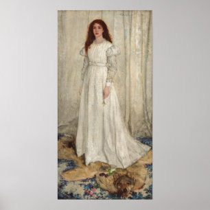 James Whistler - Symfonie in White No. 1 Poster