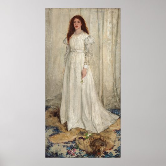 James Whistler - Symfonie in White No. 1 Poster (Voorkant)