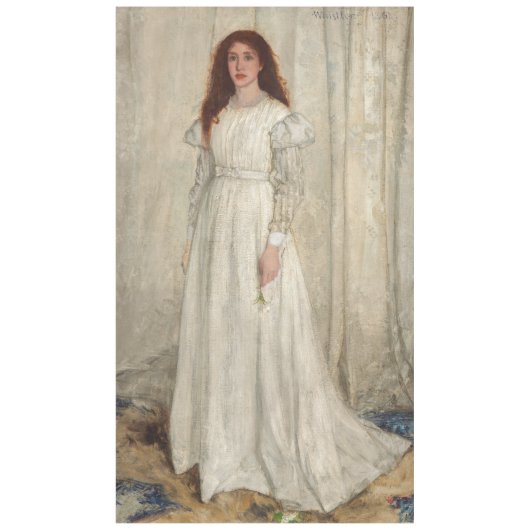 James Whistler - Symfonie in White No. 1 Tafelkleed (Voorkant)