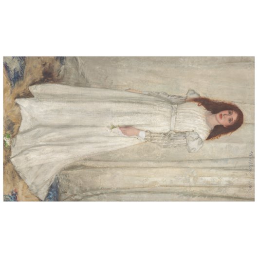 James Whistler - Symfonie in White No. 1 Tafelkleed (Voorkant (Horizontaal))